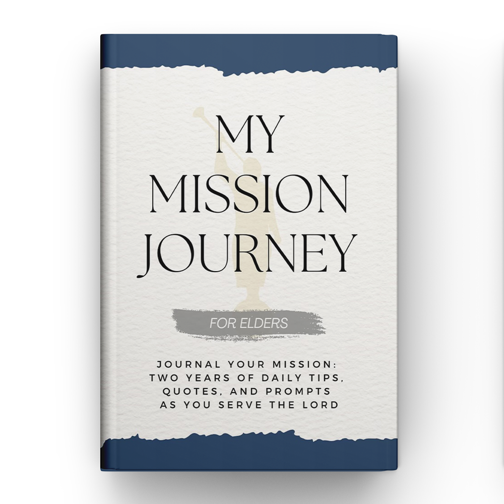My Mission Journey Journal for Elders/Missionaries - Spiral-Bound Version